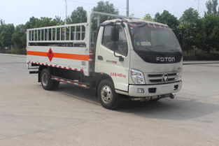 福田奧鈴4.2米氣瓶運輸車 煤氣罐專用轉運車的專業應用